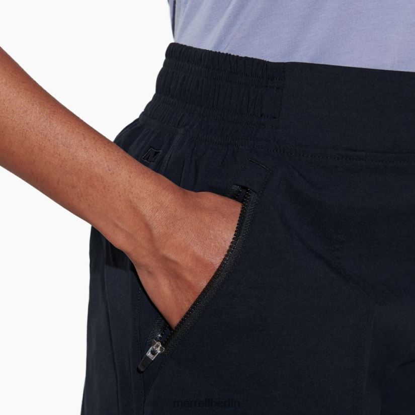 Frauen Merrell Schwarz Hayes kurz Kleidung PTTR4P1314