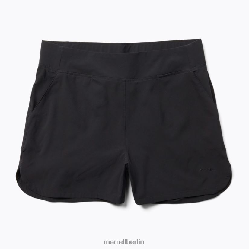 Frauen Merrell Schwarz Sierra kurz Kleidung PTTR4P1245