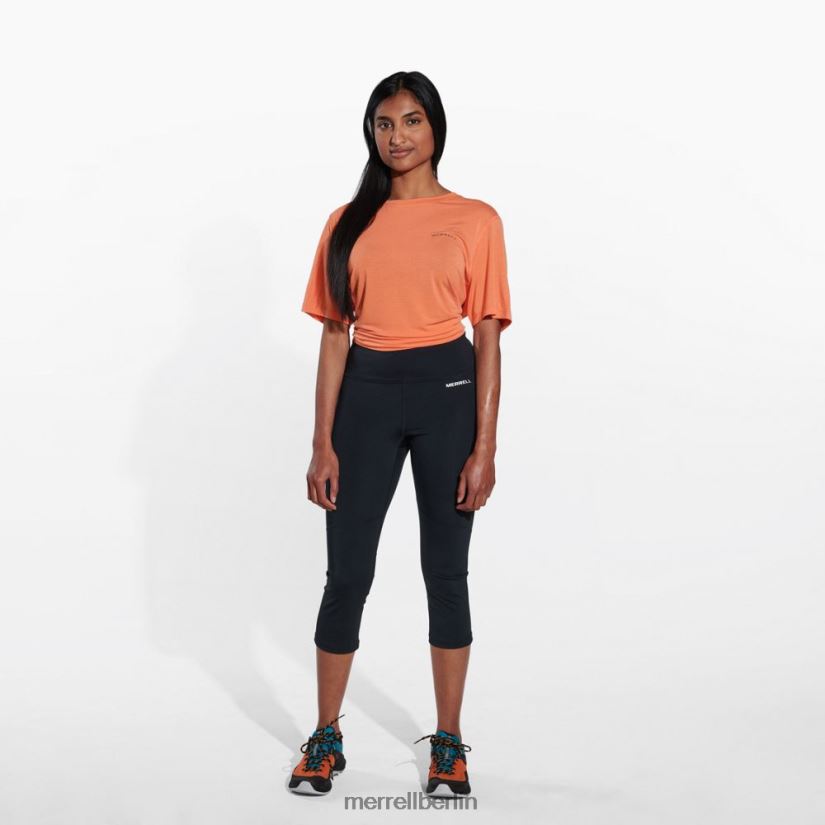 Frauen Merrell Schwarz jemals Capri bewegen Kleidung PTTR4P1331