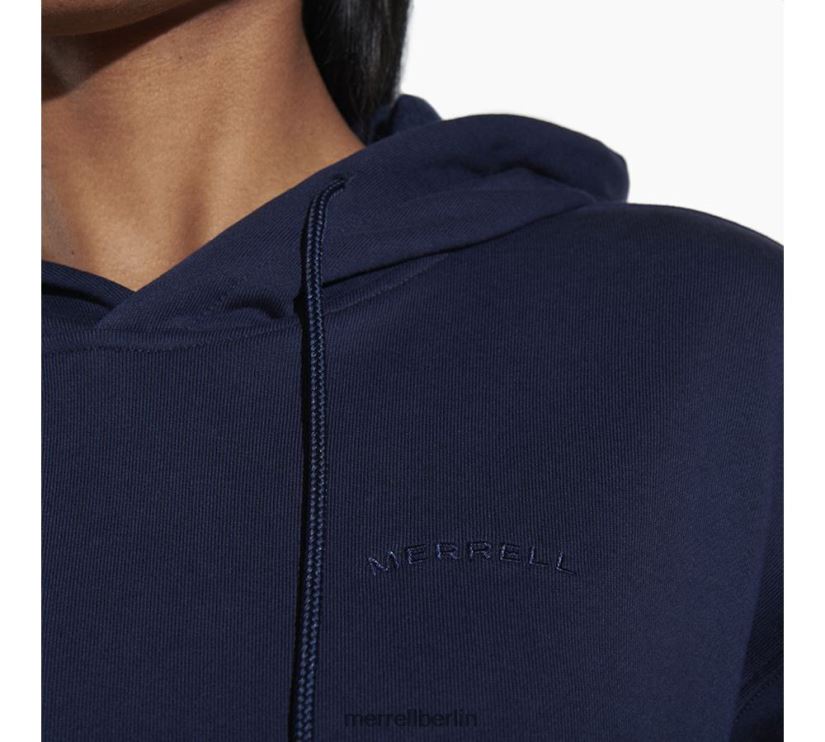 Frauen Merrell Marine Scrap-Pullover-Kapuzenpullover Kleidung PTTR4P1240
