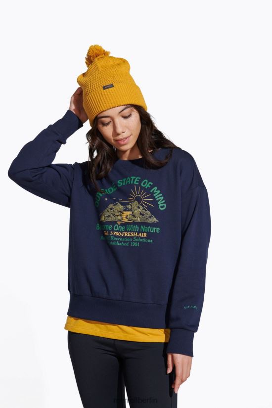 Frauen Merrell Marine außerhalb des Geisteszustands der Crew Kleidung PTTR4P1153