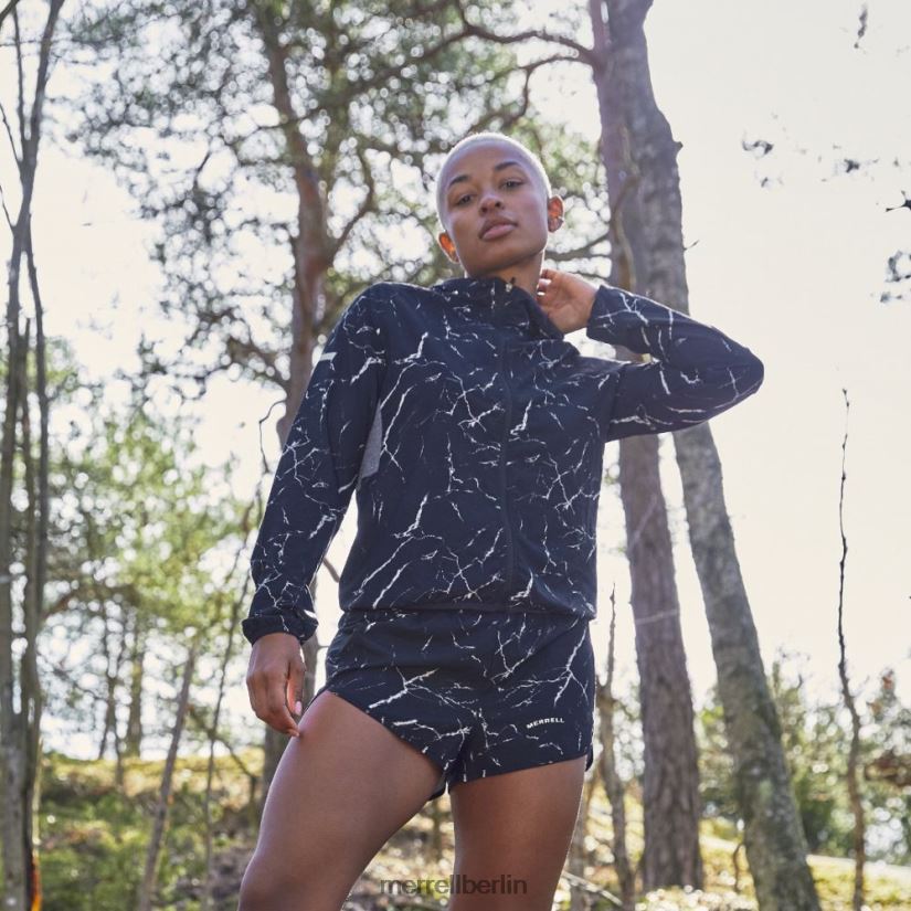 Frauen Merrell Blitzdruck Trailrunning-Jacke Kleidung PTTR4P1192