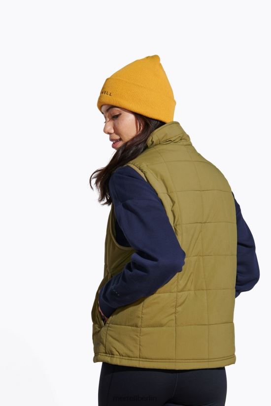 Frauen Merrell Martini-Olive Geländeisolierte Weste Kleidung PTTR4P1313