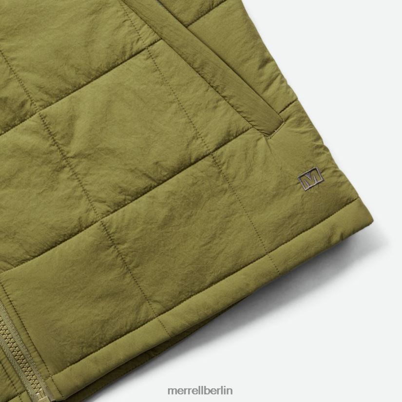 Frauen Merrell Martini-Olive Geländeisolierte Weste Kleidung PTTR4P1313