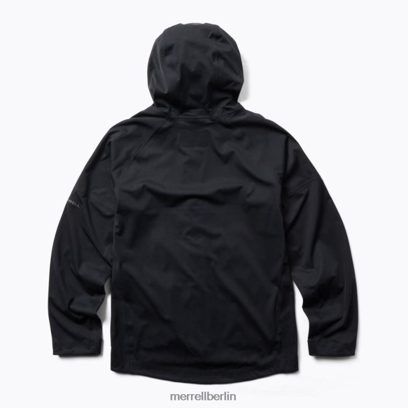 Frauen Merrell Schwarz Flüstern Regenschale Kleidung PTTR4P992