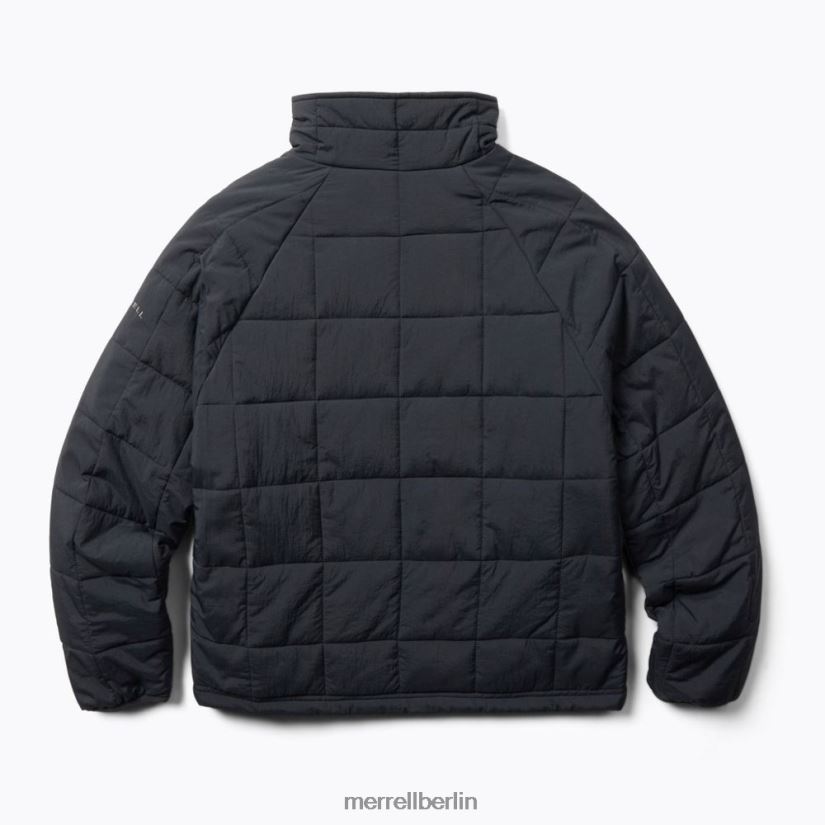 Frauen Merrell Schwarz Geländeisolierte Jacke Kleidung PTTR4P1324