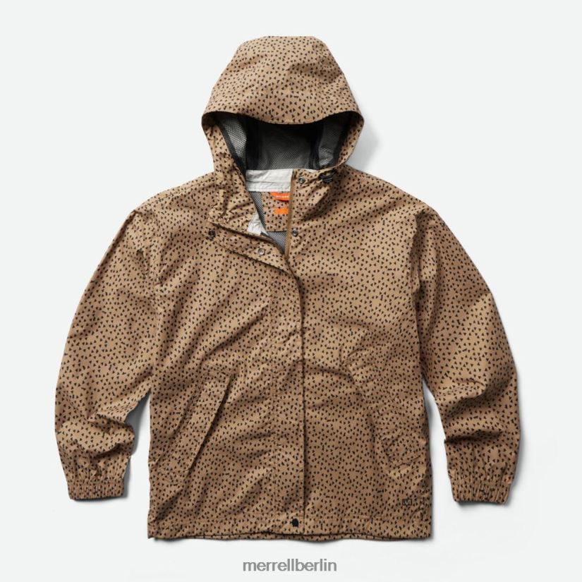 Frauen Merrell Sepia-Tönung Mini Fallon Regenjacke Kleidung PTTR4P1201