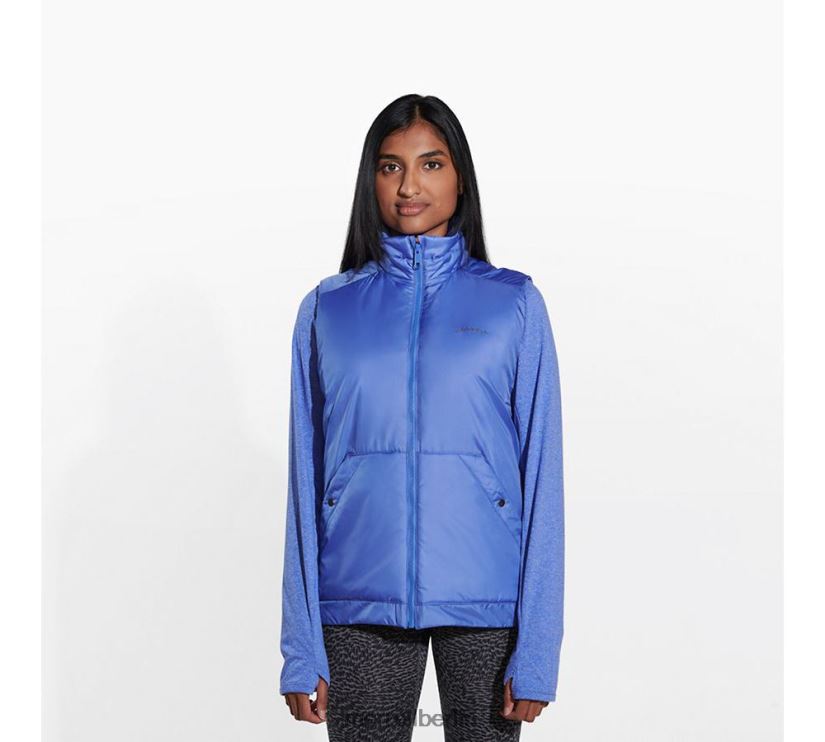 Frauen Merrell bajablau Geotex-isolierte Weste Kleidung PTTR4P1289