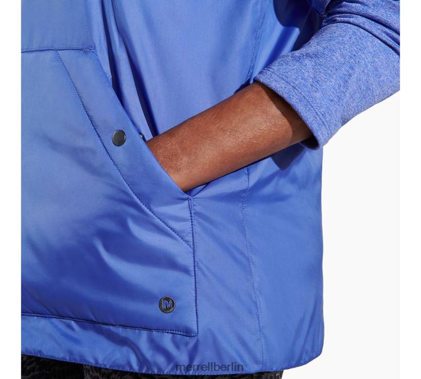 Frauen Merrell bajablau Geotex-isolierte Weste Kleidung PTTR4P1289