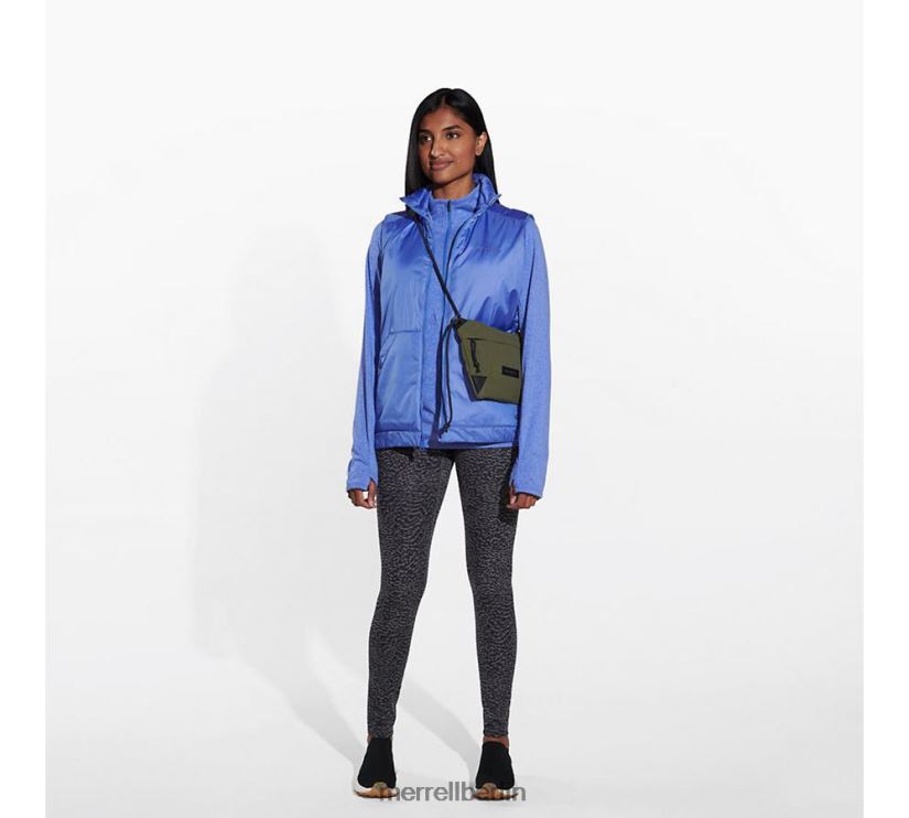 Frauen Merrell bajablau Geotex-isolierte Weste Kleidung PTTR4P1289