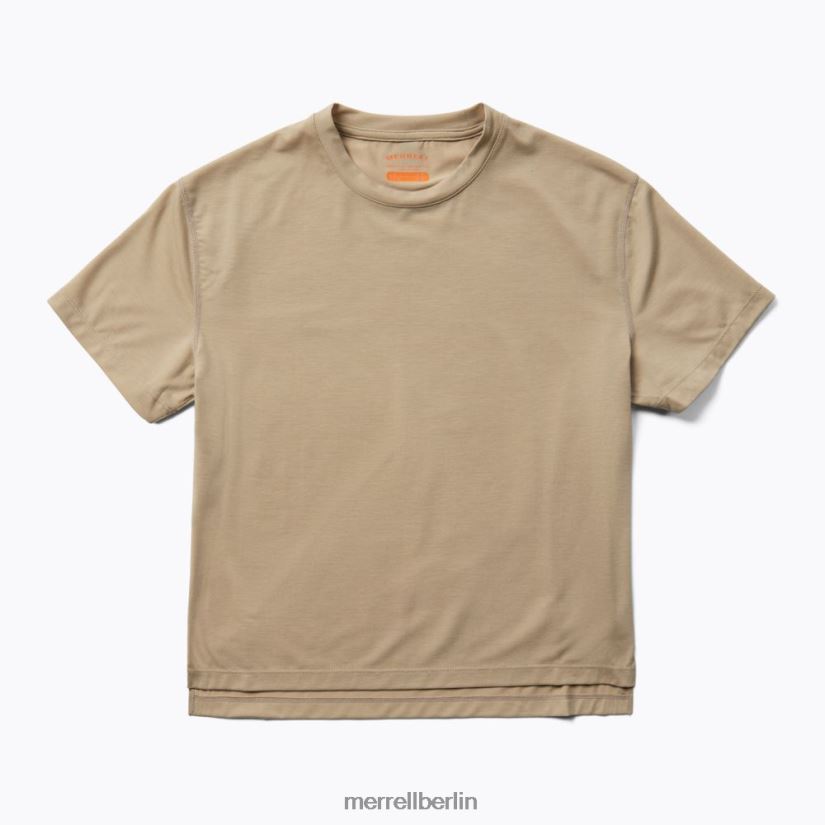 Frauen Merrell Aluminium perfektes T-Shirt mit Tencel Kleidung PTTR4P1008