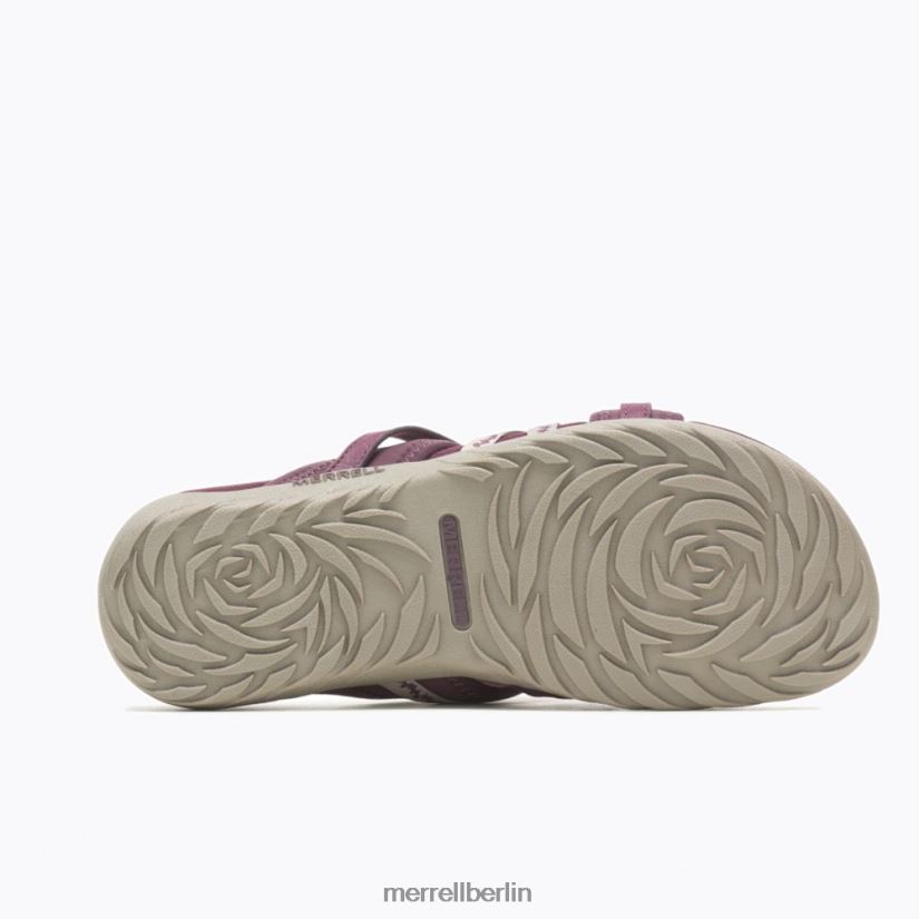 Frauen Merrell Burgund Terran 3-Kissen-Rutsche Schuhe PTTR4P951