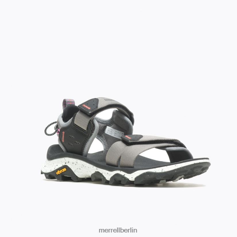 Frauen Merrell Holzkohle Speed-Fusion-Gurt Schuhe PTTR4P928