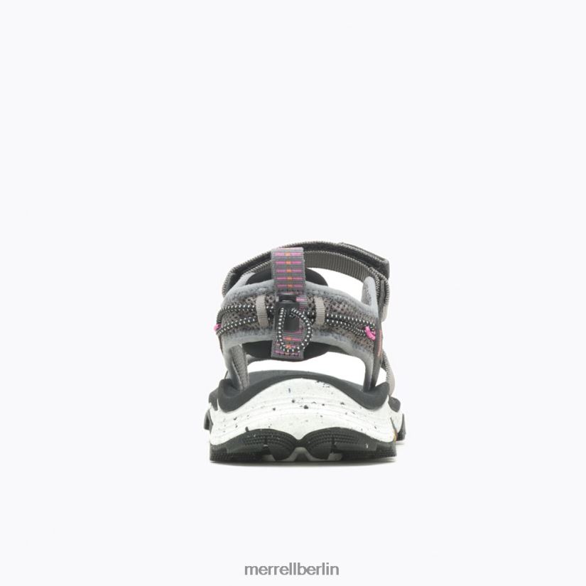 Frauen Merrell Holzkohle Speed-Fusion-Gurt Schuhe PTTR4P928