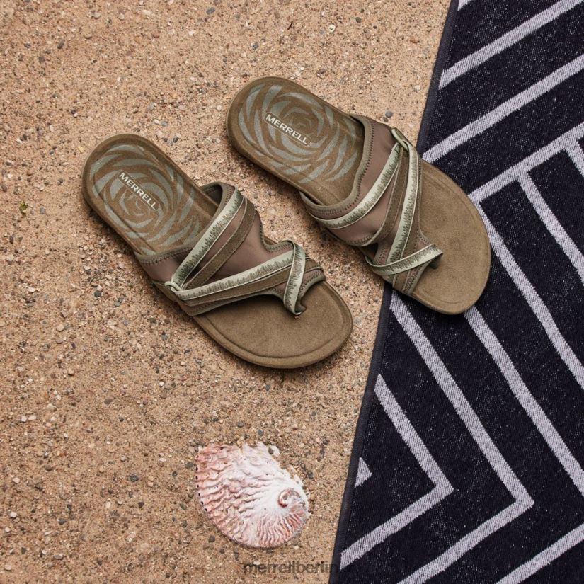 Frauen Merrell Olive Terran 3 Kissenpfosten Schuhe PTTR4P947