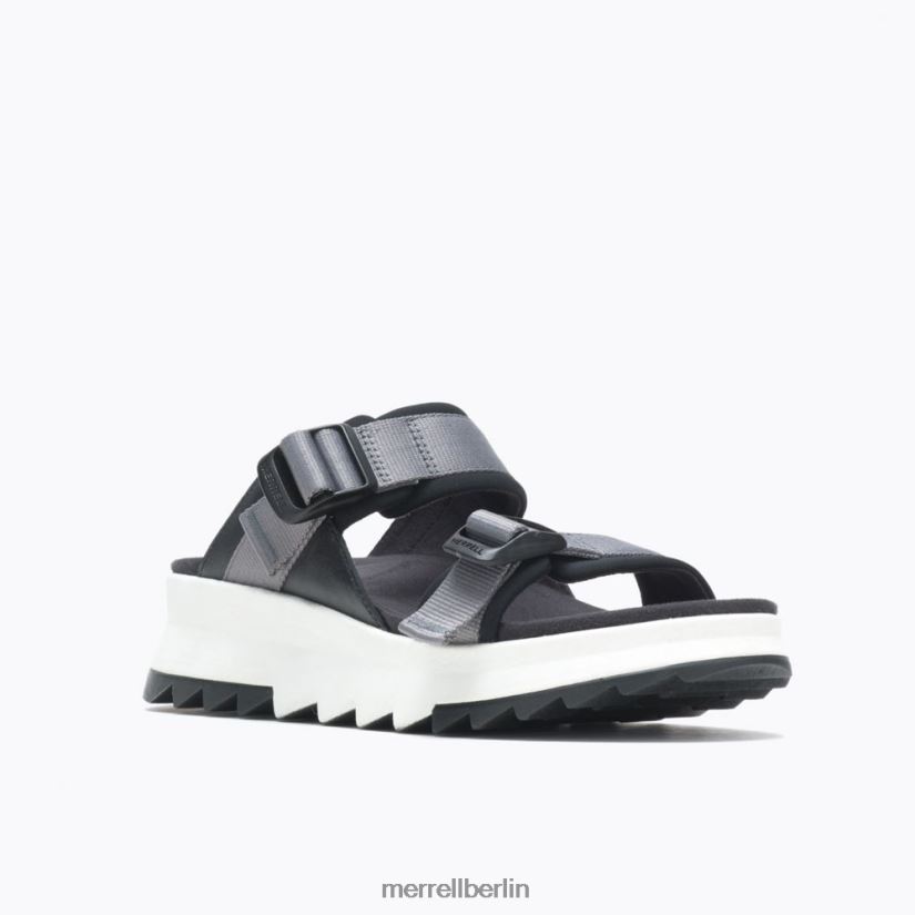 Frauen Merrell Schwarz Alpine Kissenrutsche Schuhe PTTR4P1079