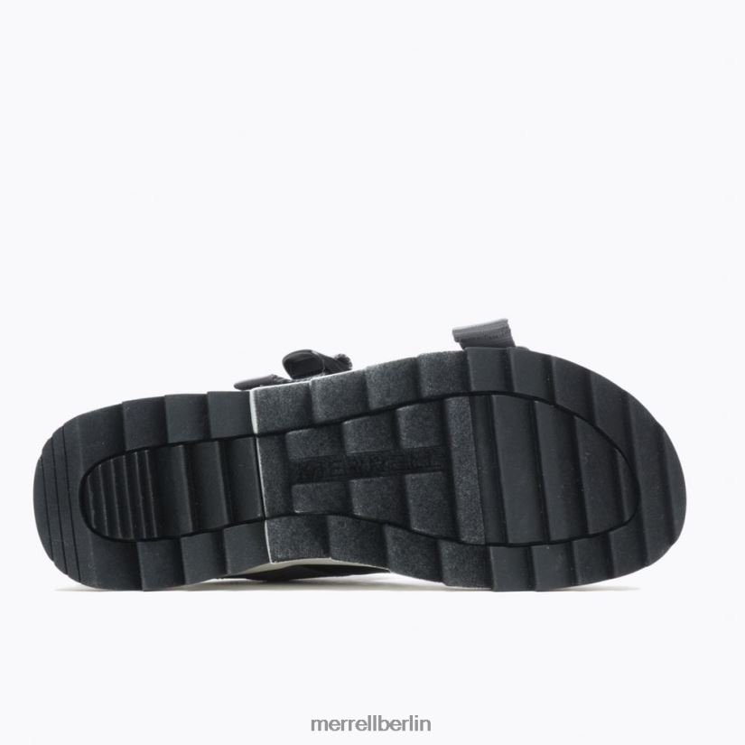 Frauen Merrell Schwarz Alpine Kissenrutsche Schuhe PTTR4P1079