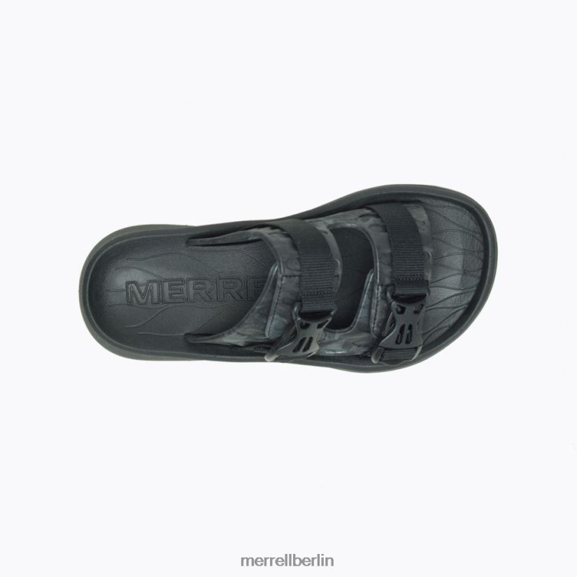 Frauen Merrell Schwarz Hütte Ultra Wrap Schuhe PTTR4P938