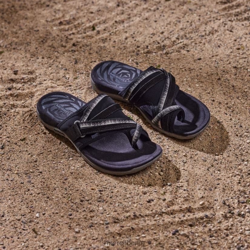 Frauen Merrell Schwarz Terran 3 Kissenpfosten Schuhe PTTR4P948