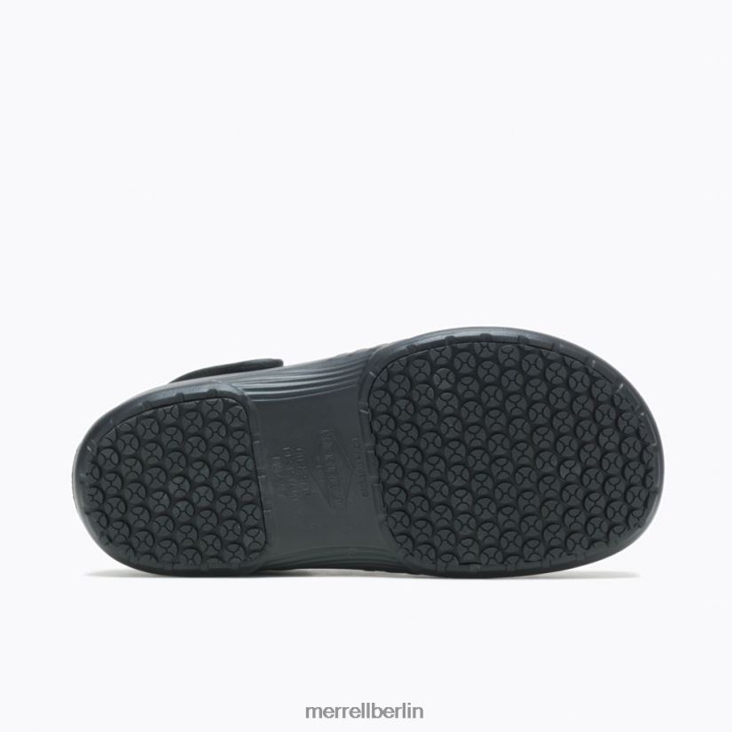 Frauen Merrell schwarze Pflaume Zugabe Service Profi Schuhe PTTR4P1180