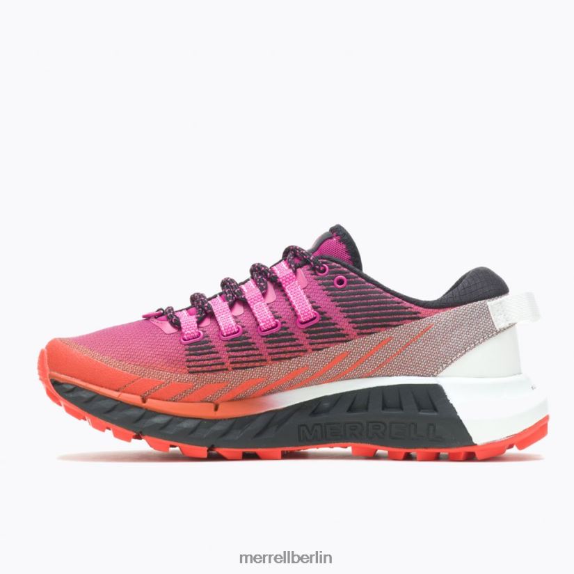 Frauen Merrell Fuchsia/Mandarine Beweglichkeitsspitze 4 Schuhe PTTR4P925