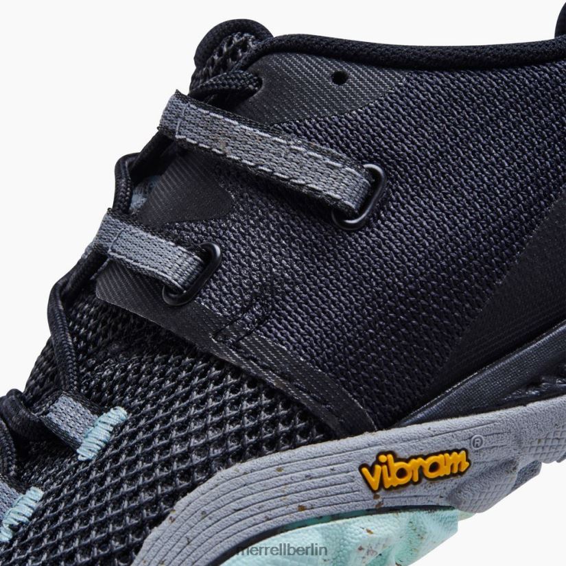 Frauen Merrell Schwarz Trail-Handschuh 6 Schuhe PTTR4P1113