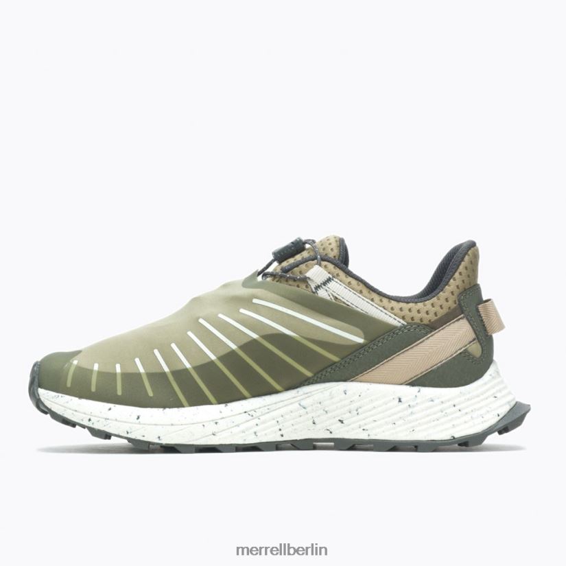 Frauen Merrell Olive Einschiffen-Spitzenschild-Sneaker Schuhe PTTR4P541
