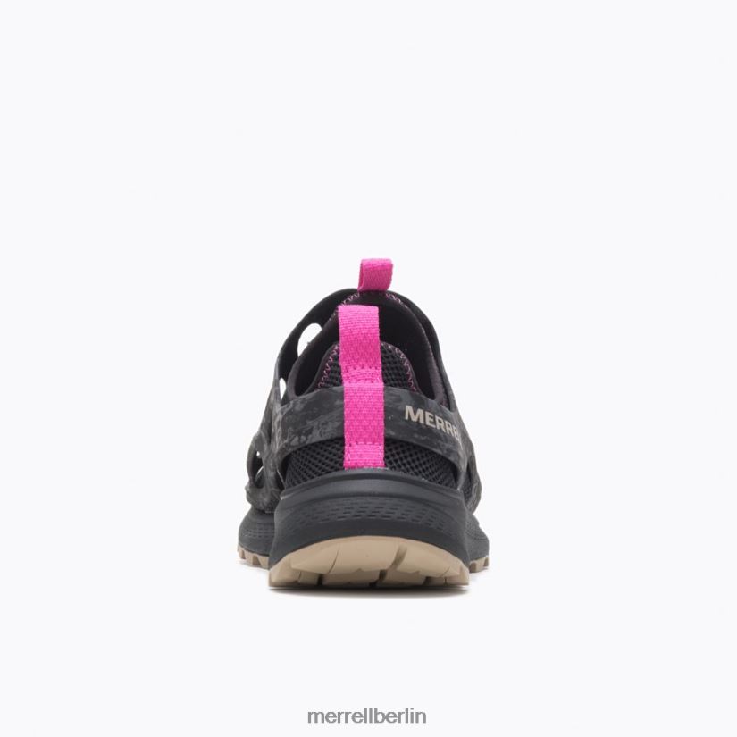 Frauen Merrell Schwarz Hydro-Läufer Schuhe PTTR4P909