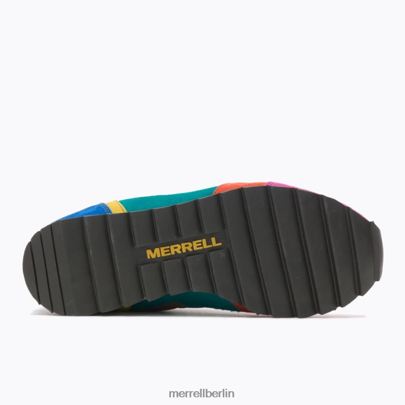 Frauen Merrell gestromt mehrfarbig Alpin-Sneaker Schuhe PTTR4P848