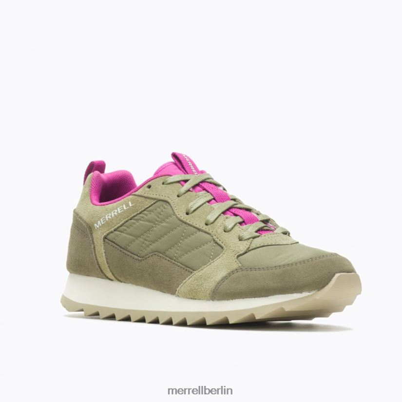 Frauen Merrell oliv/fuchsia Alpin-Sneaker Schuhe PTTR4P852