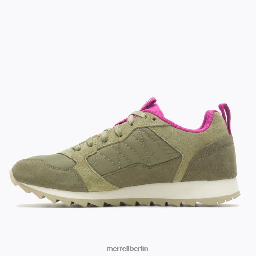 Frauen Merrell oliv/fuchsia Alpin-Sneaker Schuhe PTTR4P852