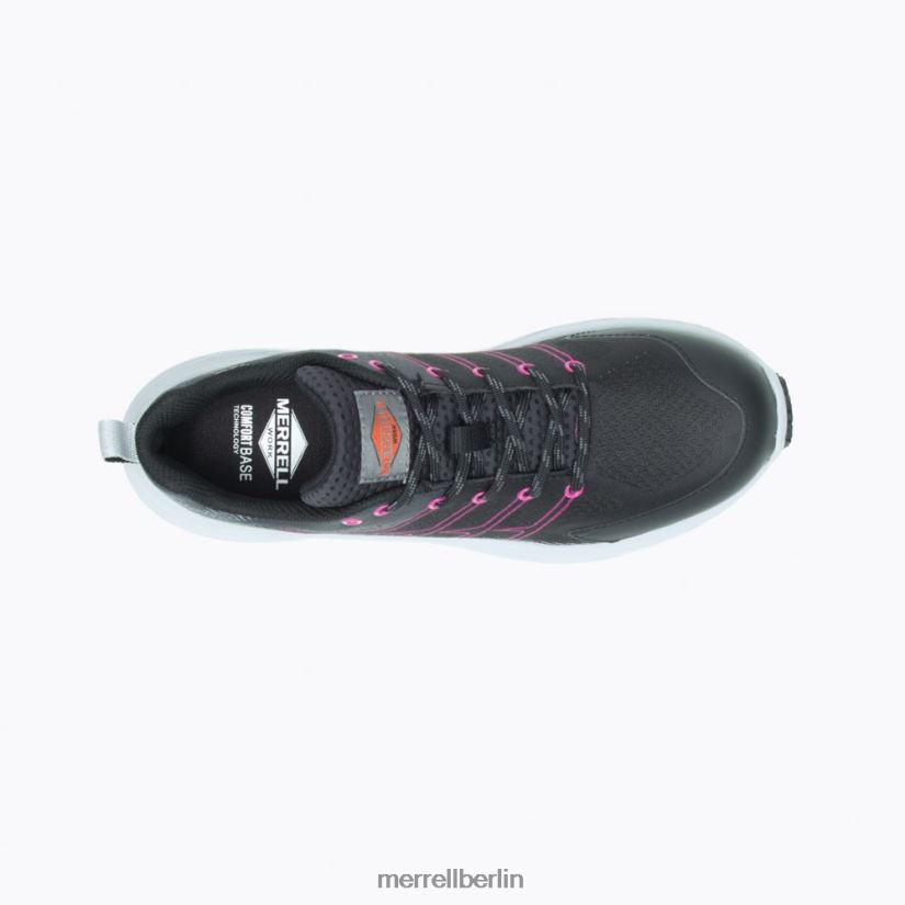 Frauen Merrell schwarz/fuchsia Moab Flight Kohlefaser Schuhe PTTR4P1237