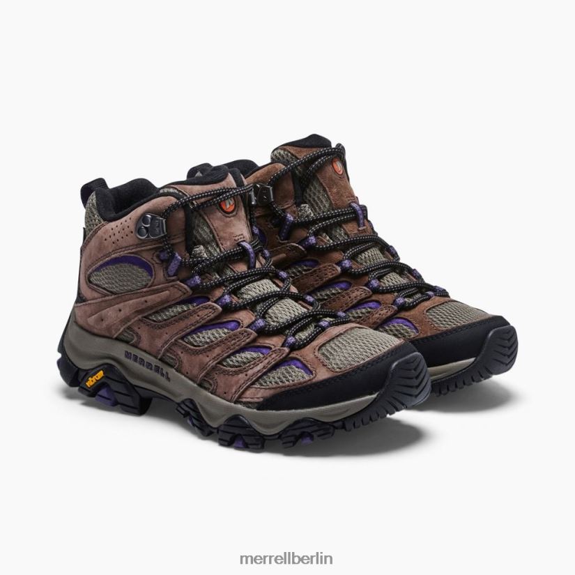 Frauen Merrell Farn/Lila Moab 3 Mitte Schuhe PTTR4P1036