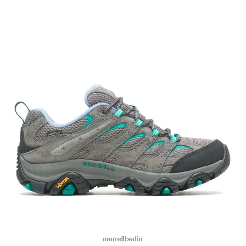 Frauen Merrell Granit/Marine Moab 3 wasserdicht Schuhe PTTR4P1030