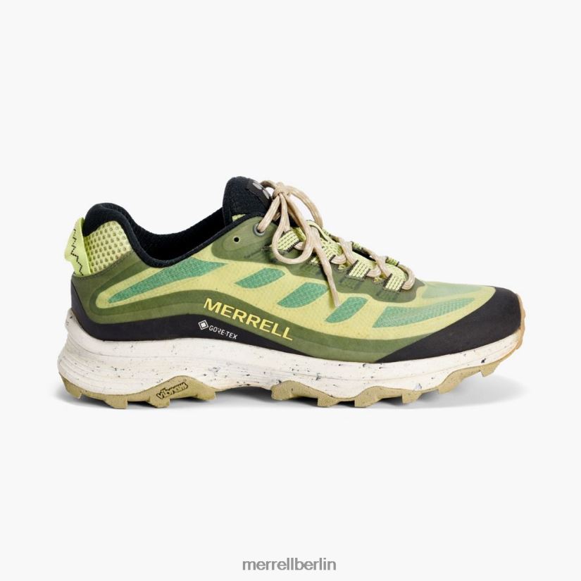 Frauen Merrell Lorbeer/Limette Moab Speed ​​Gore-Tex x Sweaty Betty Schuhe PTTR4P1271
