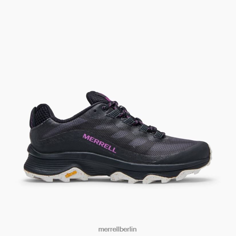Frauen Merrell Schwarz Moab-Geschwindigkeit Schuhe PTTR4P816