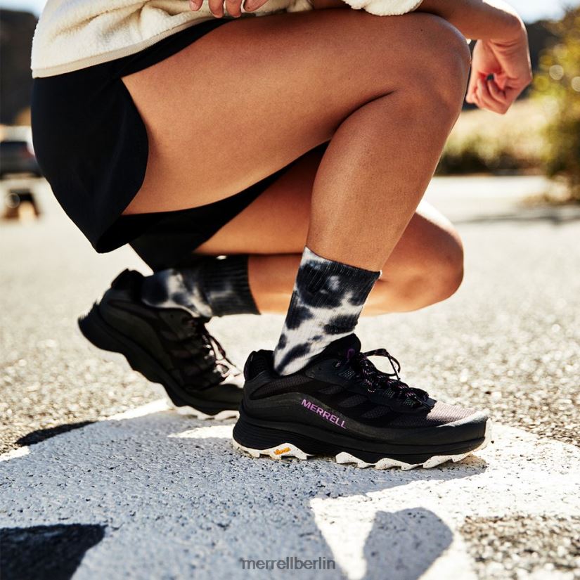 Frauen Merrell Schwarz Moab-Geschwindigkeit Schuhe PTTR4P816
