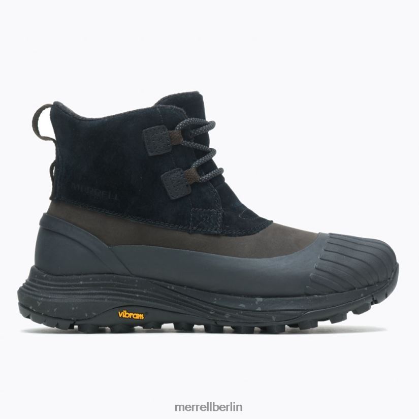 Frauen Merrell Schwarz Sirene 4 Thermo halb wasserdicht große Breite Schuhe PTTR4P1072