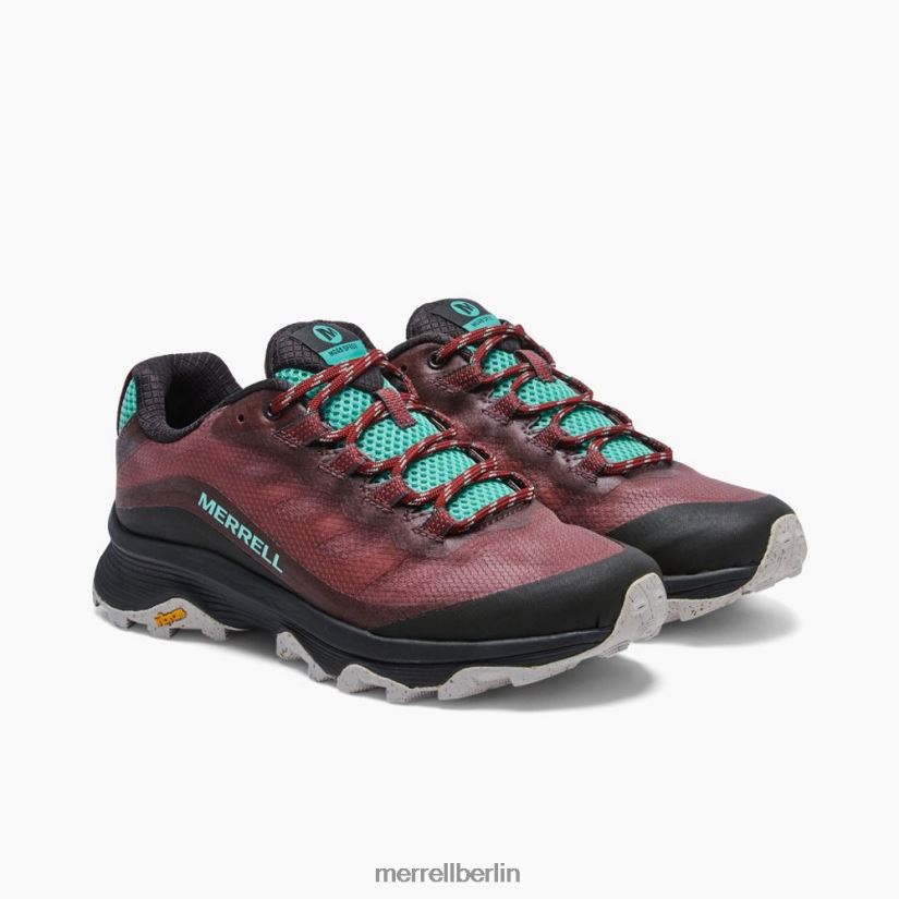 Frauen Merrell Wurzelholz Moab-Geschwindigkeit Schuhe PTTR4P817