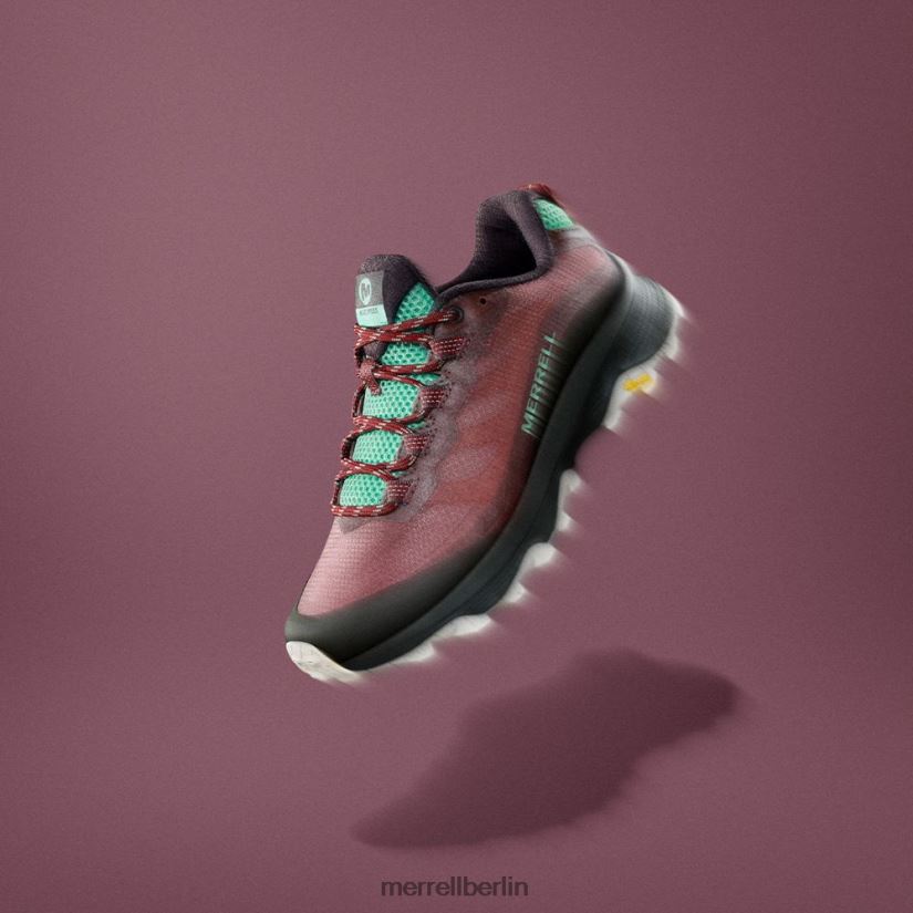 Frauen Merrell Wurzelholz Moab-Geschwindigkeit Schuhe PTTR4P817