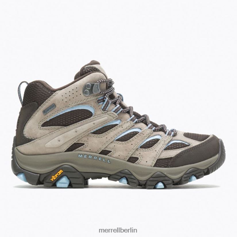 Frauen Merrell gestromt Moab 3 Mid Gore-Tex Schuhe PTTR4P895