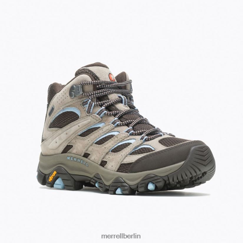Frauen Merrell gestromt Moab 3 Mid Gore-Tex Schuhe PTTR4P895