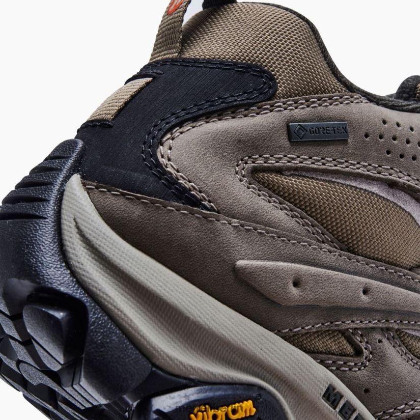 Frauen Merrell gestromt Moab 3 Smooth Mid Gore-Tex Schuhe PTTR4P1149