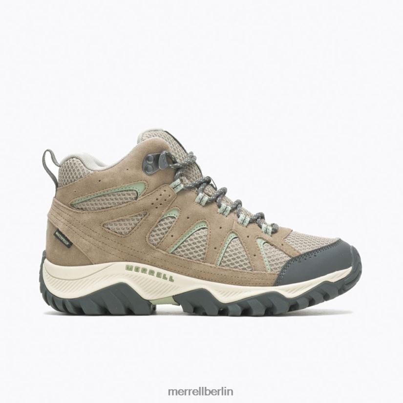 Frauen Merrell gestromt Oakcreek Mid wasserdicht Schuhe PTTR4P1256