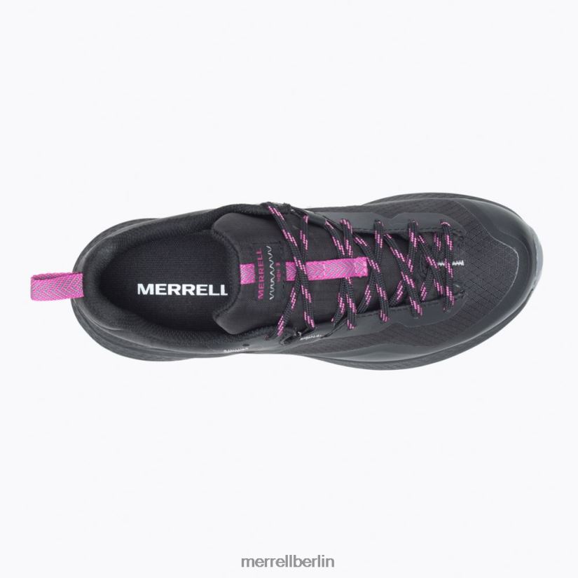 Frauen Merrell schwarz/fuchsia mqm 3 Gore-Tex Schuhe PTTR4P843