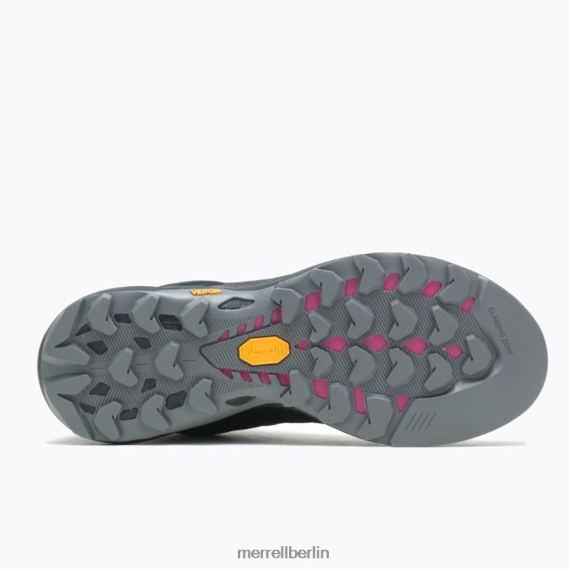 Frauen Merrell schwarz/fuchsia mqm 3 mittleres Gore-Tex Schuhe PTTR4P1165