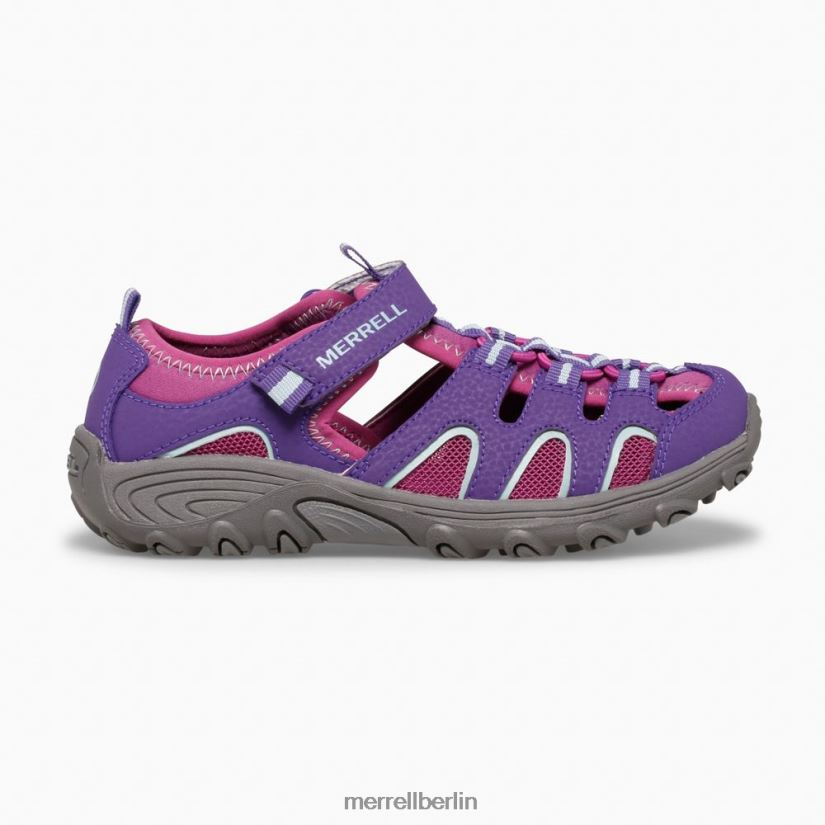 Kinder Merrell Beere Hydro-H2O-Wandersandale Schuhe PTTR4P1496