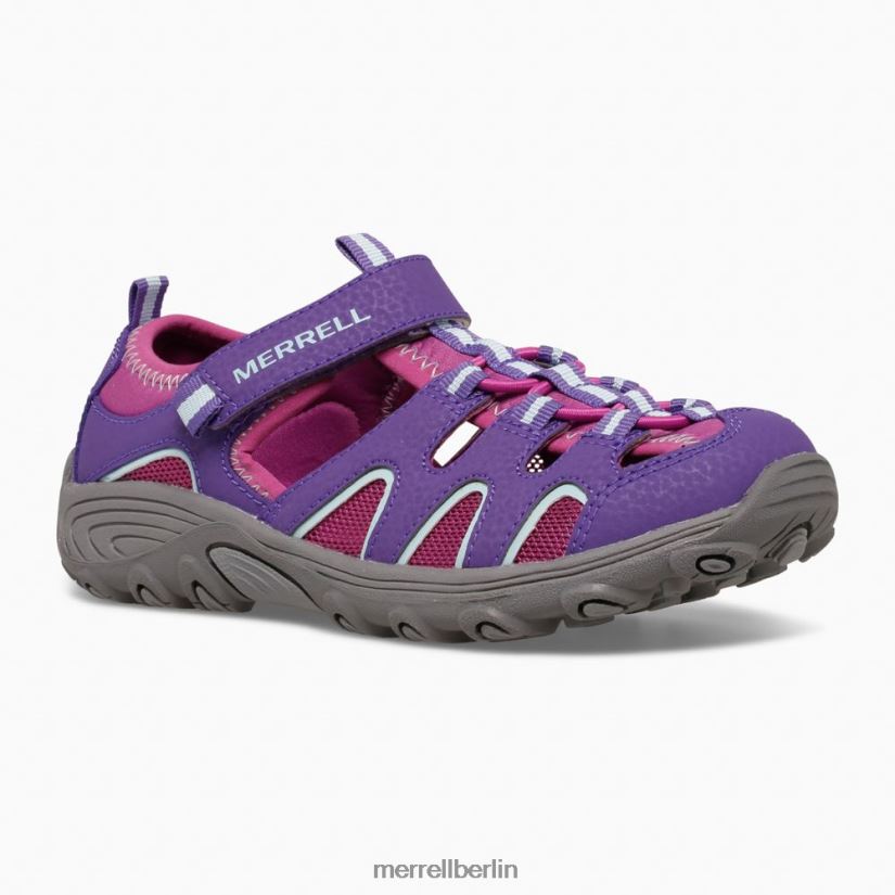 Kinder Merrell Beere Hydro-H2O-Wandersandale Schuhe PTTR4P1496