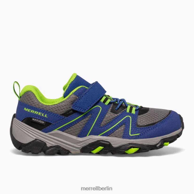 Kinder Merrell Blau Grün Trail-Quest Schuhe PTTR4P1350