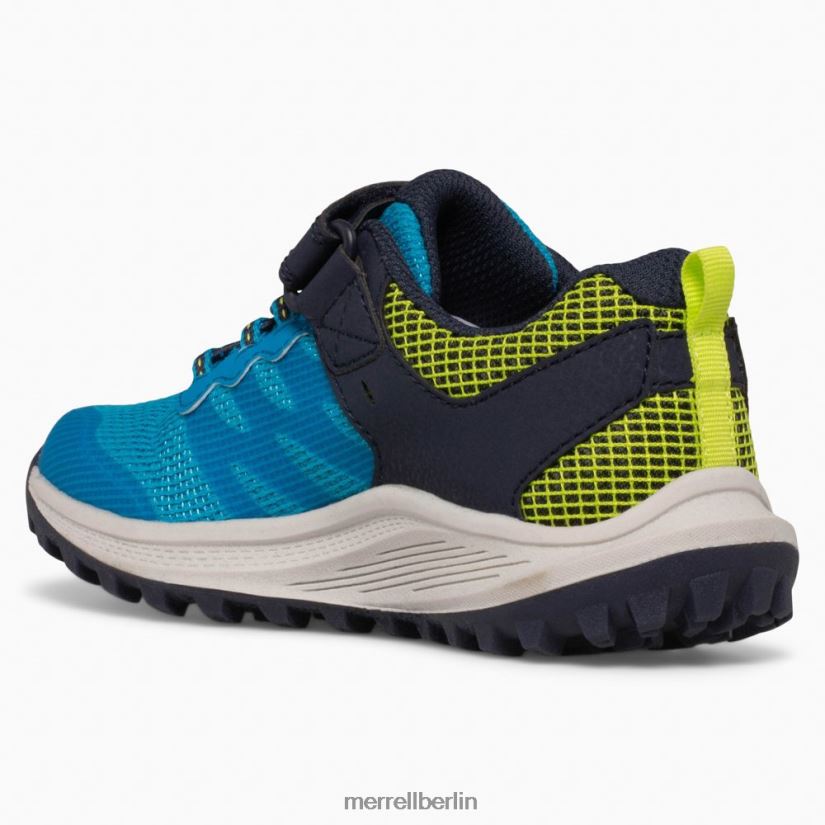Kinder Merrell Blau Nova 3 Sneaker Schuhe PTTR4P1357